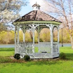 gazebo at cobb park, kankakee