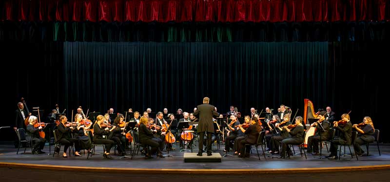 kvso performing at Larsen Fine Arts Center, Olivet Nazarene University