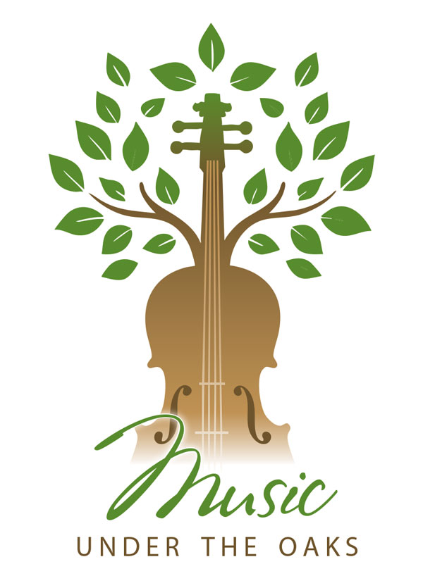 music under the oaks logo