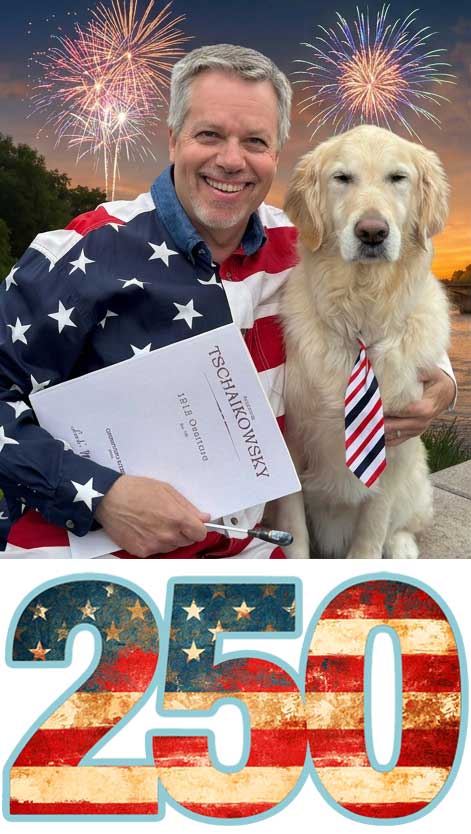 kvso symphony conductor sean paul mills with scout